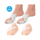 thumbnail image 1 of 4 Pzas Ferulas Corrector Juanetes + Separadores De Dedos Color Blanco, 1 of 4