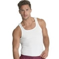 thumbnail image 2 of Men's Hanes 7990W7 Premium Cotton White A-Shirts - 7 Pack (White XL), 2 of 2