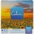 thumbnail image 3 of 300-Piece Calm Jigsaw Puzzle for Stress Relief, Sunflower Fields, 3 of 9