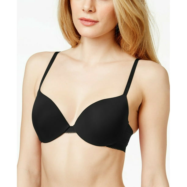 At tilpasse sig styrte portugisisk Calvin Klein Women Icon Full Coverage Modern T-Shirt Bra F3646 Black Size  38C - Walmart.com