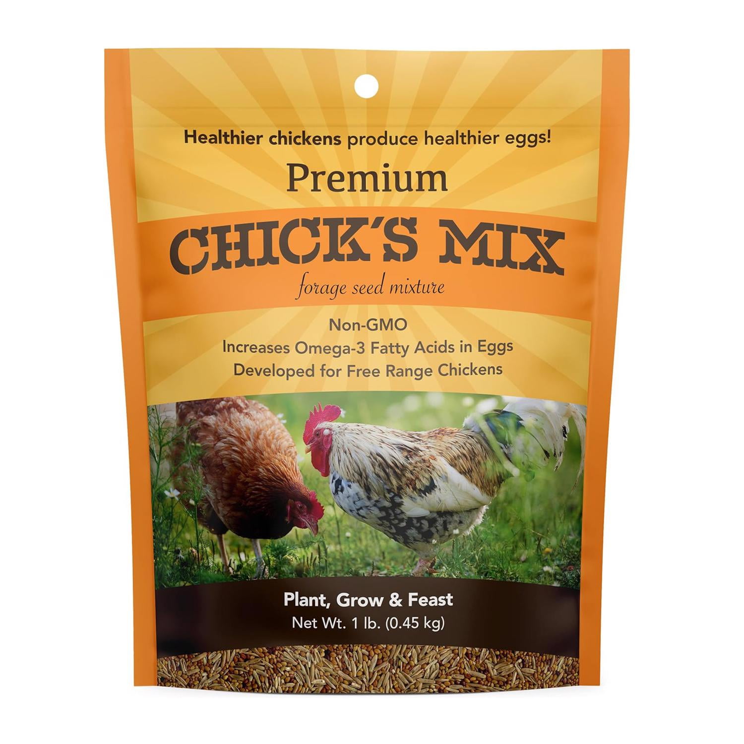 Barenbrug Chick s Mix Mixed Partial Shade/Sun Forage Seed 1 lb