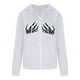 thumbnail image 4 of Pntutb, cárdigan informal con bolsillos estampados para mujer, blusa holgada de manga larga para otoño, sudadera oscura para otoño/invierno, liquidación Pntutb Pntutb-7331, 4 of 8