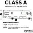 thumbnail image 5 of Classic Accessories OverDrive PermaPRO Deluxe Class A RV Cover, Fits 20' - 42' RVs - Lightweight Ripstop and Water Repellent RV Cover, 5 of 9