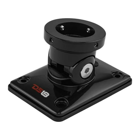 Pair of Black DS18 HYDRO Universal Flat Mount All Elements Marine FLMBPS/BK