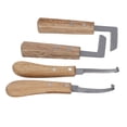 thumbnail image 3 of Cuchillo Para Pezuñas, Cuchillas Eficientes Cuchillo Para Pezuñas De Herrador De Madera Para Vacas Ganado Caballo, 3 of 7