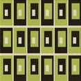 thumbnail image 1 of Ahgly Company Machine Washable Indoor Square Transitional Chocolate Brown Area Rugs, 4' Square, 1 of 7
