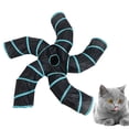 thumbnail image 1 of HINTRMENT Cat Tube for Indoor Play S Shaped 1Set Polyester Fun, 1 of 8