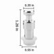 thumbnail image 3 of HK Steam Release Lever Handle Float Valve Replacement Parts with 3 Silicone Caps for Instant Ultra 3, 6, 8 Q Photo Color, 3 of 5