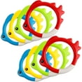 thumbnail image 1 of SHIQI-8 Pcs Dive Toy Underwater Swimming Pool Toy Gliding Shark Throwing Torpedo, 1 of 4
