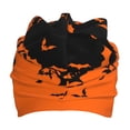 thumbnail image 3 of Sikiie Halloween With Black Bats Toddler Beanie Kids Beanie Hat Warm Winter Hats for Boys Girls Knit Cap, 3 of 7