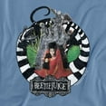 thumbnail image 2 of Beetlejuice Lydia with Worms Women's T Shirt,Carolina Blue, X-Large, 2 of 6