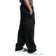 thumbnail image 4 of Pantalones deportivos Ma&Baby Urban Straight Leg Jogger de algodón polar con bolsillos cargo para hombre, 4 of 6