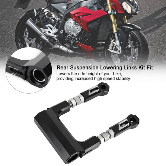 Rear Suspension Lowering Links Kit Fit BMW S1000R 2014-2016 S1000RR 2010-2013