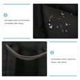 thumbnail image 4 of HOOWIFFY Black Backpack Diaper Bag for Travel Storage with Large Capacity and Professional Design, 4 of 6