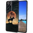 thumbnail image 1 of Compatible with Samsung Galaxy S21 Ultra Phone Case, Horse-1 Case Silicone Protective for Teen Girl Boy Case for Samsung Galaxy S21 Ultra, 1 of 1