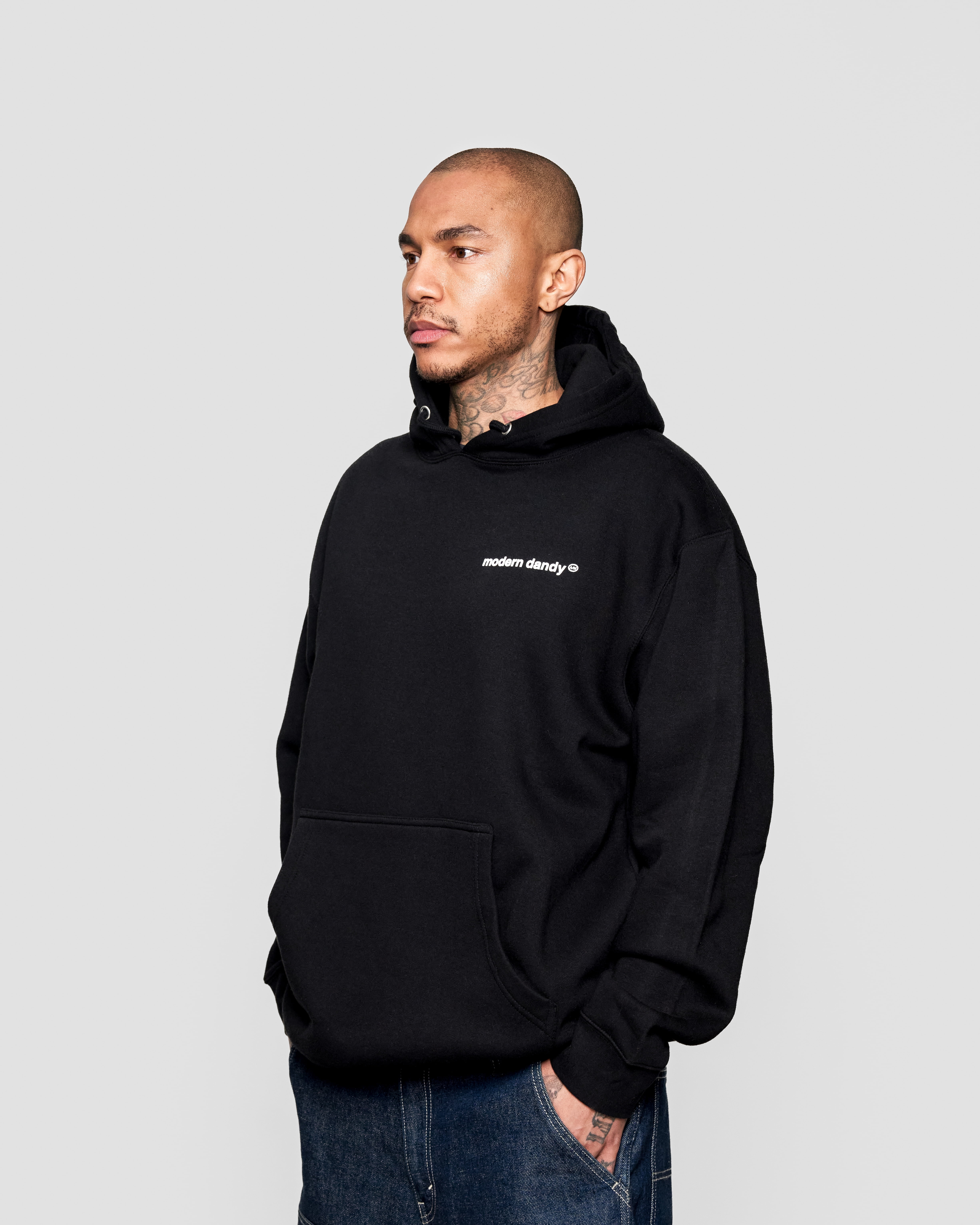 Modern Dandy Sweatshirt Hoodie, Men's Sizes XS-3XL