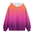 thumbnail image 5 of CAICJ98 Hoodies for Teen Girls Fashion Cute Oversized Trendy Long Sleeve Kids Girls Hooded Sweatshirts Winter Youth Preppy Clothes Hot Pink,11-12 Years, 5 of 5