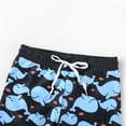 thumbnail image 5 of Toddler Swimsuit Boy Baby Boys Swimsuit Short Sleeve Cartoon Cute Toddlers Kids Swim Trunk Two Pieces Bathing Suit Sets,6-12 Months, 5 of 5