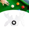 thumbnail image 1 of Cue Clear Billiard Bridge Head Acrylic Pool Billiard Cue Bridge Head Accessories for Pool Table, 1 of 7