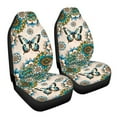 thumbnail image 7 of ZIATUBLE Boho Mandala Car Seat Covers for Women Butterfly Print Car Seat Covers for Front Seats Auto Interior Accessories for Trucks Vans SUV Pack of 2 Breathable Stretchy Driver Seat Covers, 7 of 7