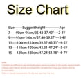 thumbnail image 2 of Beautyzll Toddler Baby Girls Winter Stripes Coat Dress 2-11Y Kids Lapel Collar Coats Long Jackets, 2 of 6