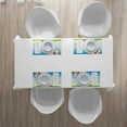 thumbnail image 4 of Ambesonne Colorful Place Mats Set of 4, Circus Rainbow Clouds, Standard Size, Multicolor, 4 of 4