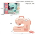 thumbnail image 5 of Máquina de coser eléctrica para niños, simulación de casa de juegos, pequeño electrodoméstico, juguete para niña, sastre, interactivo entre padres e hijos, hecho a mano, 5 of 5