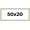 Aurora White, variant on 50x20 Frame White Real Wood Picture Frame Width 0.75 inches | Interior Frame Depth 0.5 inches |