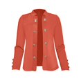 thumbnail image 6 of iHPH7 Womens Jackets Dressy Casual Fall Outfits for Women Open Front Cardigan for Women's Outerwear Fitted Cardigans for Women Light Jackets for Women Casual Outerwear Orange 3XL, 6 of 8