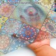 thumbnail image 2 of 1PC Mandala Pattern Decorative Window Film, Decorative Window Film, Frosted Glass, Static, Window Sticker, Privacy Protection, 2 of 4