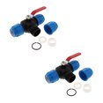 thumbnail image 1 of Válvu de Tubo de Riego de Purificadores de Agua de Accesorios de Empuje de Rápida de 2 X PE Sunnimix Accesorios de presión de conexión rápida PE, 1 of 8