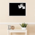 thumbnail image 3 of PinPix 28x22 Custom Cork Bulletin Board Solid Black Poster Board Has a Fabric Style Canvas Finish, Framed in Solid Black, by ArtToFrames (PinPix-622), 3 of 5