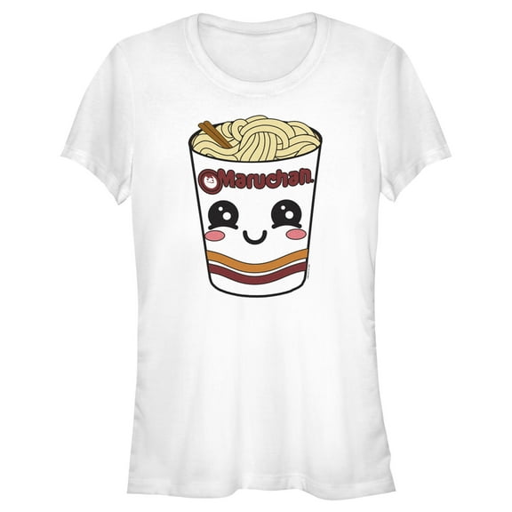 Junior's Maruchan Smiling Instant Lunch  Graphic Tee White X Large