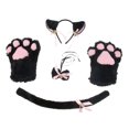 thumbnail image 2 of Pinza para el Pelo con Campana de Gato para Cosplay de Gato con Pajarita de Pata Talla Única, 2 of 8