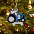 thumbnail image 1 of Maxora Personalized Ornaments Customized Christmas ornament Tractor Blue Personalized Ornament Free Customize, 1 of 7