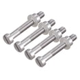 thumbnail image 1 of 8Pcs M2.5X18.5mm Tourne-Disque Phonographe Vis, Matériel de Remplacement Coques Cartouche Stylet de Montage, 1 of 7