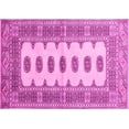 thumbnail image 1 of Ahgly Company Indoor Rectangle Southwestern Pink Country Area Rugs, 2' x 4', 1 of 4