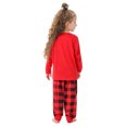 thumbnail image 2 of Jumpingount Pijamas de Navidad Holiday Family Plaid Printed Sleepwear Long Pijama Niños 8-9 años Jumpingount AP004024-05, 2 of 6