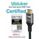 thumbnail image 2 of Cable Hdmi 2.1 De 10K 8K 4K Certificado De 10 Pies 48Gbps 1Ms Cable Hdmi De Ultra Alta Velocidad 4K 120Hz 144Hz 10K 8K 60Hz 4:4:4 12Bit Earc Arc Dts:X Dolby Atmos Hdr10 Compatible Para Samsung Sony Lg, 2 of 5