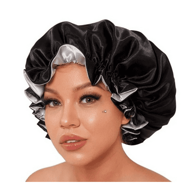 TELOLY 1Pc Silk Bonnet, Elegant Satin Hair Bonnet, Breathable Silk Head Scarf