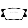 thumbnail image 1 of EBC DP41793R Yellowstuff Rear Brake Pads for 2013 Lexus ES300h 2.5L Hybrid, 1 of 4