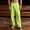 Green, variant on Men's Pants Big and Tall 52x32 Solid Color Loose Straight Leg Casual Waisted Pants with Side Pocket
