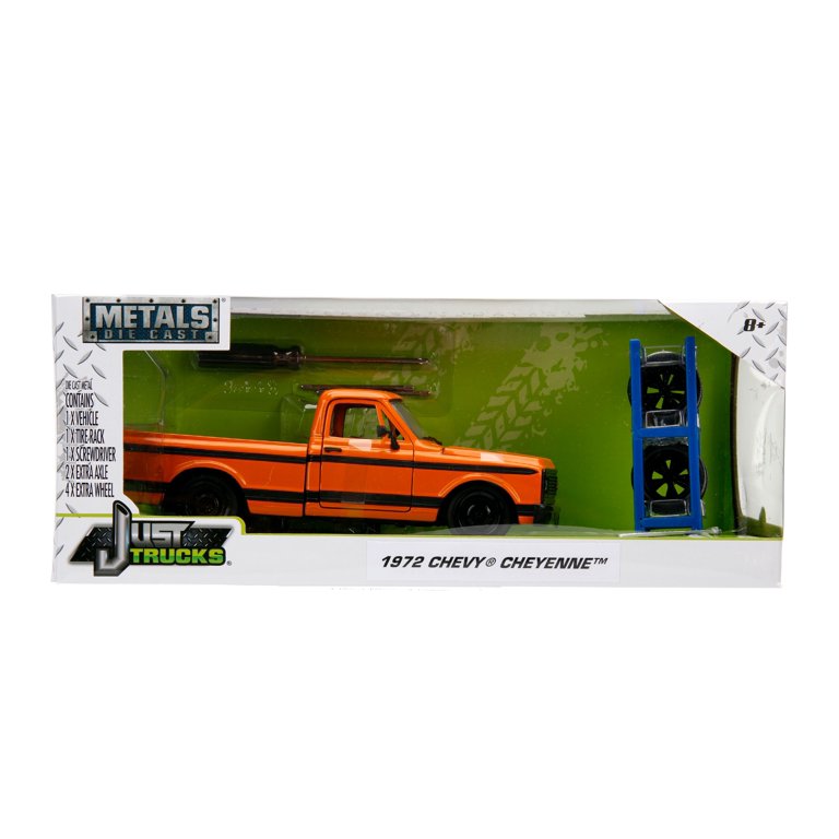ミニカー 1:24 JUST TRUCKS 1972 Chevy Cheyenne Jada 1/24 Just Trucks 1972 Chevy Cheyenne (Brown/White) | eBay