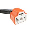 thumbnail image 2 of Xotic Tech H4 9003 Ceramic Wire Wiring Harness Sockets Adpters For Headlights Fog Lamp (Set of 2), 2 of 3