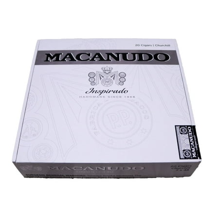 Macanudo Churchill Inspirado Empty Wood Cigar Box 8" x 7.5" x 2"