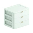 thumbnail image 1 of Maytalsory Simple And Fashionable Vanity Organizer For Office And Home Desk Storage Organization Drawer For Office And Home Plastic green, 1 of 6