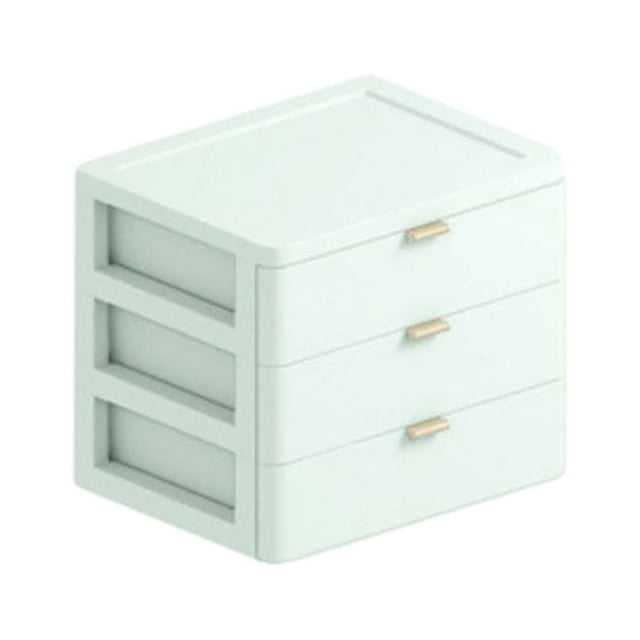 Maytalsory Simple And Fashionable Vanity Organizer For Office And Home Desk Storage Organization Drawer For Office And Home Plastic green