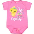 thumbnail image 3 of Inktastic My 1st Easter with Baby Chick and Eggs in Wagon Boys or Girls Baby Bodysuit, 3 of 5