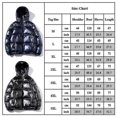 thumbnail image 3 of Men's Plain Glossy Thick Hooded Coat Winter Loose Warm Jacket OutwearL, 3 of 5
