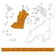 thumbnail image 3 of For 06-09 350Z 3.5L Front Splash Shield Inner Fender Liner Panel LH Driver Side, 3 of 5